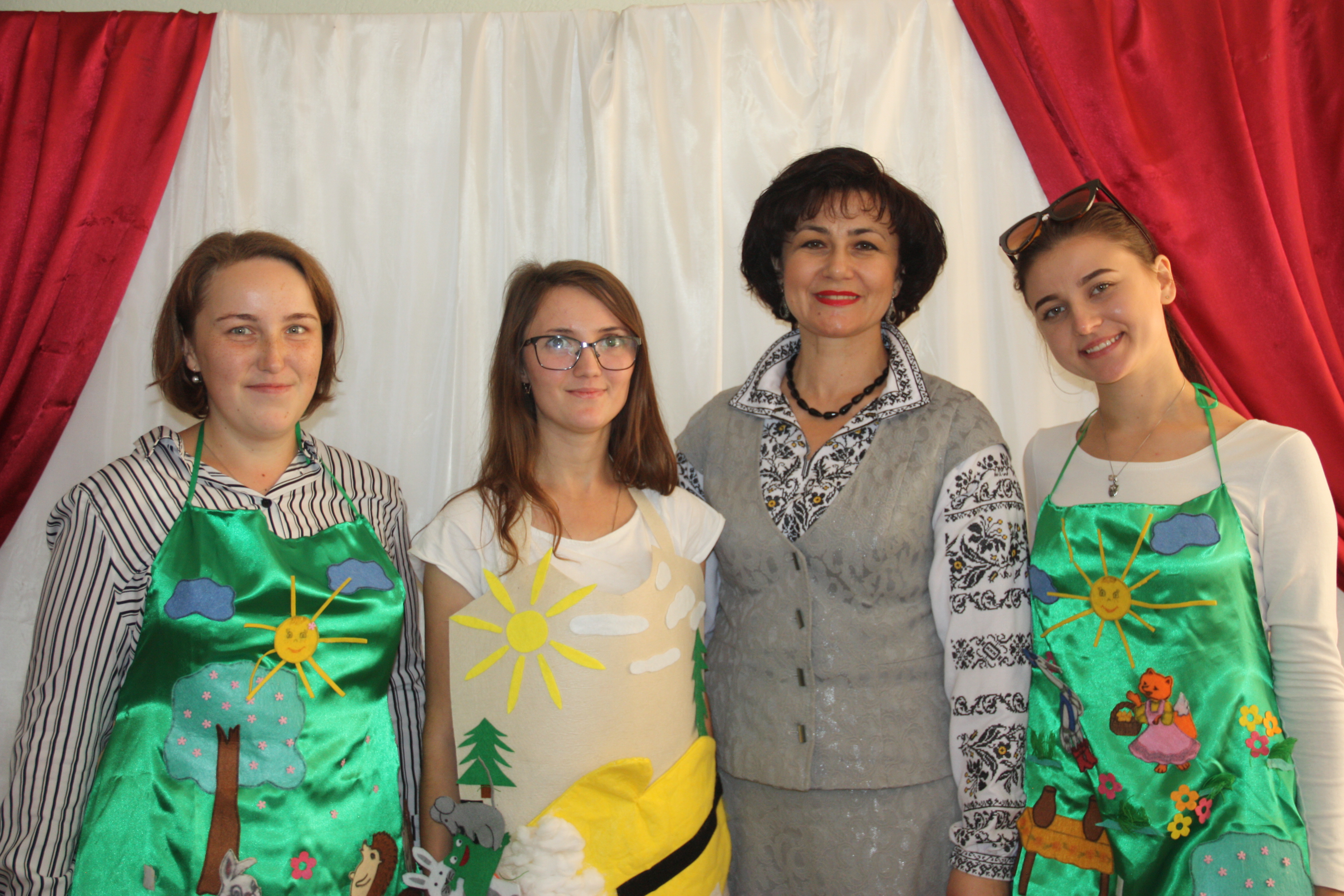 Фартушковий театр з керівником проекту Кізь О.Б.